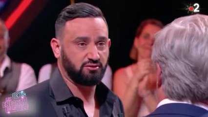 VOICI Cyril Hanouna ému aux larmes en découvrant le message d'amour de ses enfants