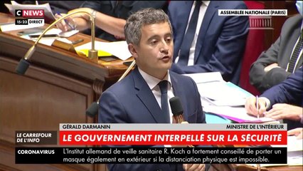 GALA VIDEO - "Cette comparaison fait vomir" : Gérald Darmanin applaudi à l'Assemblée nationale