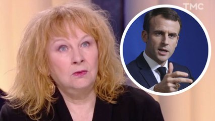 VOICI Yolande Moreau tacle amèrement Emmanuel Macron sur le plateau de Quotidien
