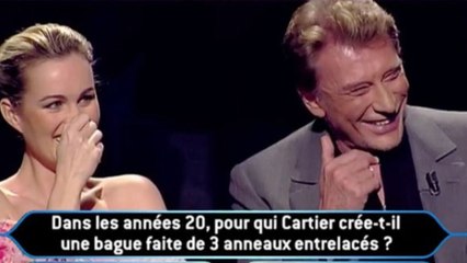 VOICI Qui veut gagner des millions : le jour où Johnny Hallyday n’avait aucun ami à appeler