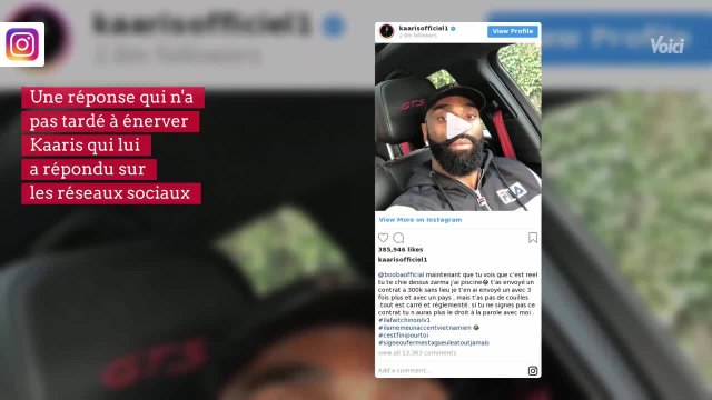 VOICI - Booba refuse le combat en Tunisie, Kaaris l’insulte sur Instagram