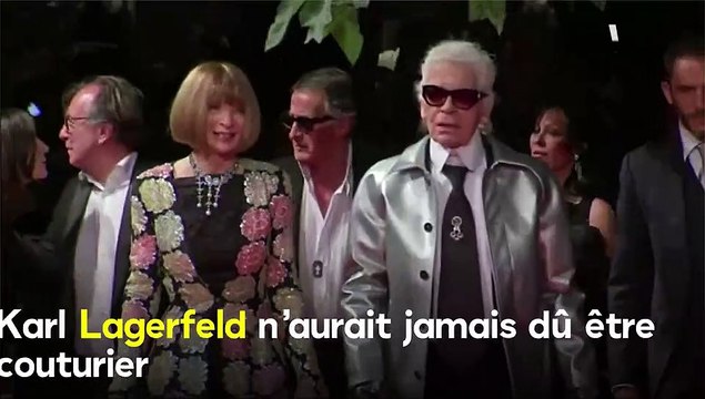 VOICI Mort de Karl Lagerfeld : le couturier voulait pratiquer un tout autre métier