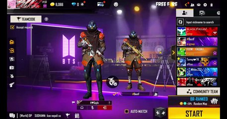 Today I will teach you how to play Duo vs. Squat || garena free fire