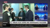 GALA VIDEO - Olivier Véran interpellé sur le vaccin, tension après le coup de gueule d'Emmanuel Macron I