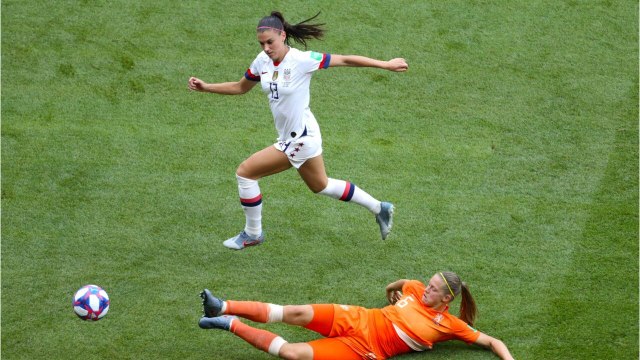 VOICI Alex Morgan : La star du football féminin mondial vient d’accoucher de son premier enfant