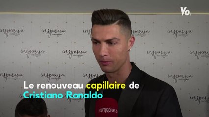 VOICI - Cristiano Ronaldo : son nouveau look enflamme la toile