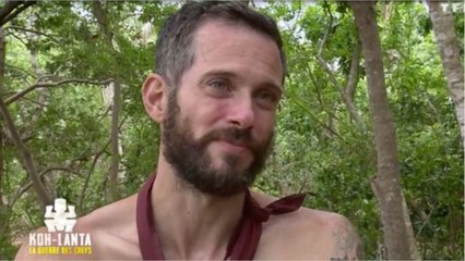 VOICI - Koh-Lanta : Cyril éliminé, sa tendre déclaration à son compagnon, Thomas