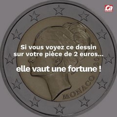 CAM Si vous voyez ce dessin sur votre pièce de 2 euros, elle en vaut une fortune !