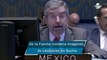 México respalda investigación de presuntos crímenes de guerra cometidos en Ucrania: Juan Ramón de l