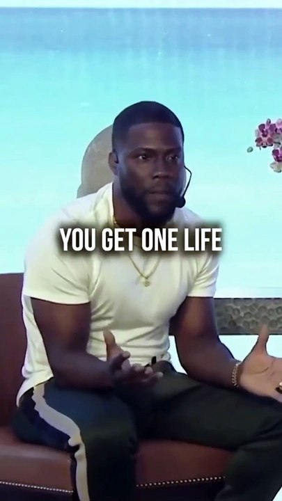 YOU GET ONE LIFE Kevin Hart Motivational #Shorts