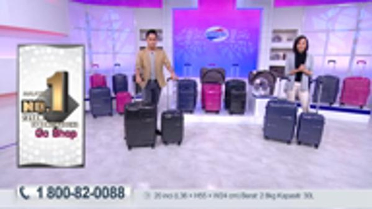 American Tourister Spot Lite ll Luggage Set 1080. mp4