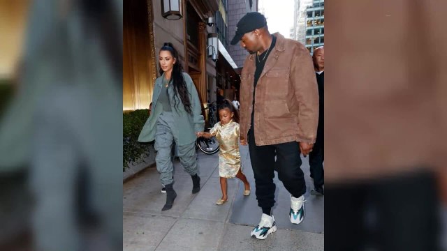 VOICI - North West, la fille de Kim Kardashian, adorable dans une vidéo