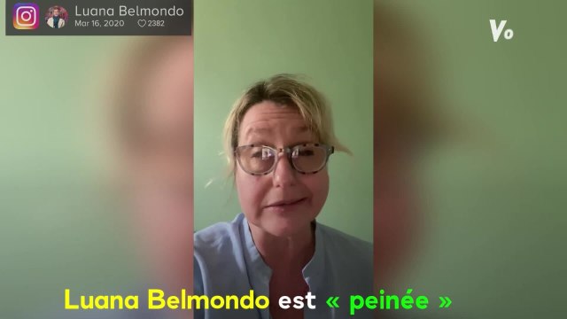 VOICI - Luana Belmondo n’est plus la marraine de Jade Hallyday et l’a appris d'une bien triste manière