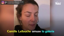 VOICI - Camille Lellouche : Après sa chanson sur le coronavirus, elle lance le Coco Corona Dance Challenge