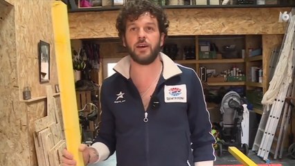 VOICI - Claudio Capeo redevenu menuisier pendant le confinement