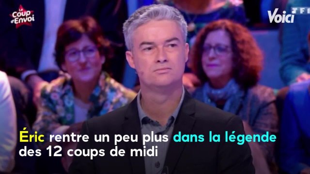VOICI - Les 12 coups de midi : Éric explique comment il est venu à bout de sa 6ème étoile mystérieuse