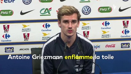 VOICI - Antoine Griezmann : un cadeau pour son fils déchaîne les foules chez les supporters