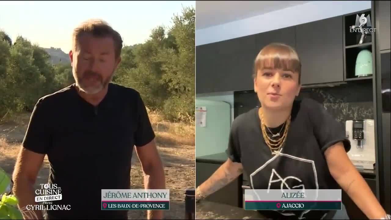 VOICI Tous en cuisine : Alizée présente sa fille Annily