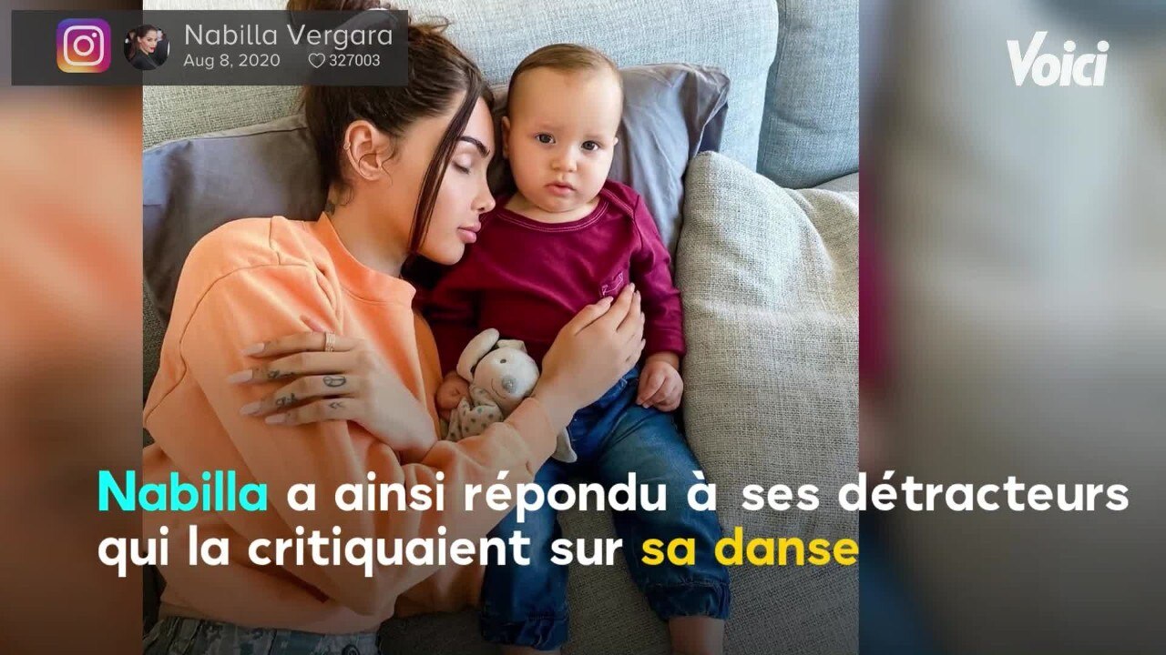 VOICI Nabilla : cet étrange pas de danse qui lui vaut d’être comparée… à un Sims