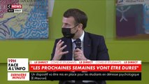 VOICI - VIDEO Emmanuel Macron : cette phrase inquiétante qui confirme les soupçons d’un reconfinement