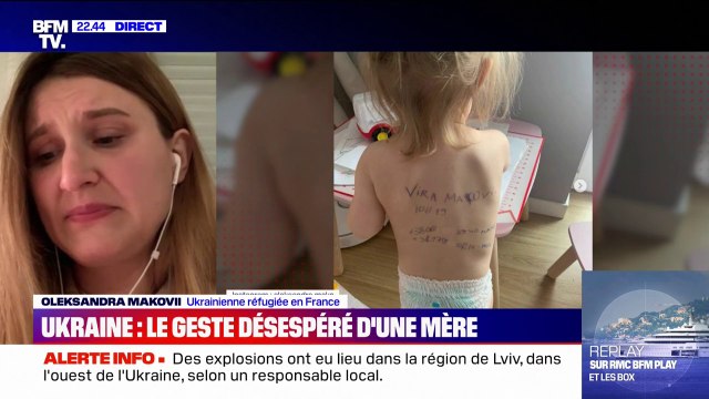 Cette photo est devenue le symbole de la guerre : une mère ukrainienne raconte son exil avec sa fille