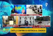 Pedro Castillo acudirá esta tarde al Congreso tras orden de inmovilización social obligatoria