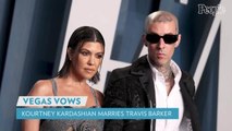 Kourtney Kardashian Marries Fiancé Travis Barker in Surprise Las Vegas Wedding