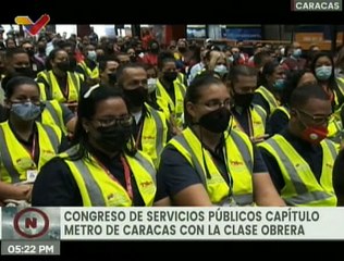 Instalado el Congreso de Servicios Públicos capítulo Metro de Caracas con la clase obrera