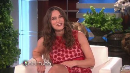 Gala.fr - Keira Knightley évoque sa grossesse chez Ellen DeGeneres