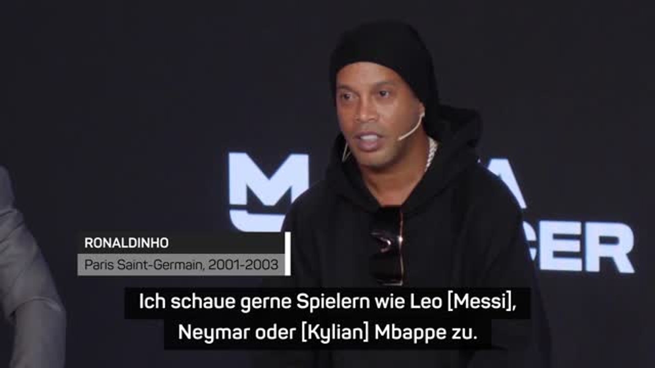 Ronaldinho: Messi und Mbappe sollen glücklich sein
