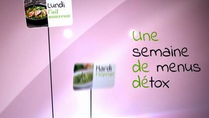 Le régime green détox dans femme actuelle
