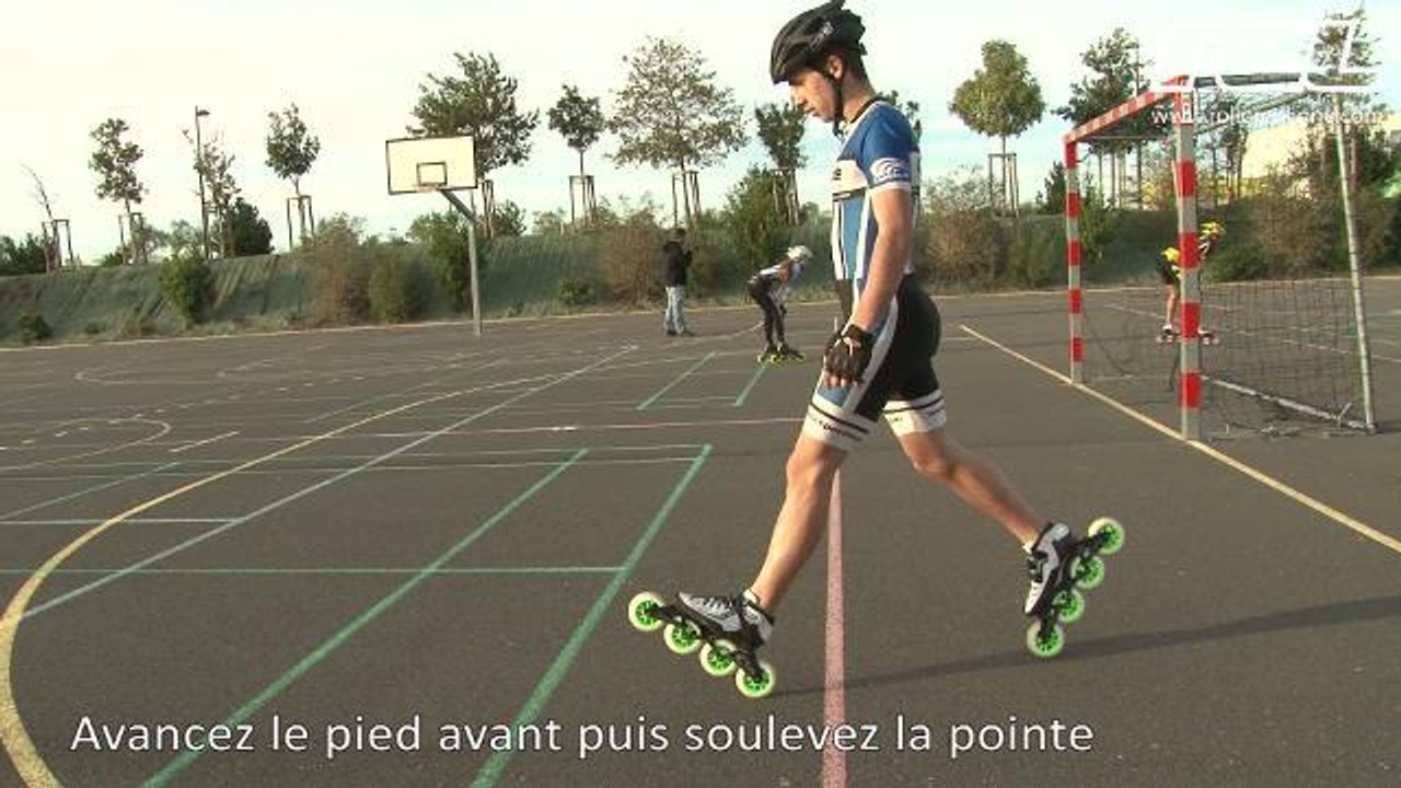 Apprendre à faire une fente avant en roller