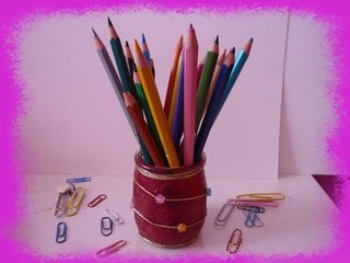 Spécial rentrée scolaire : créer un joli pot à crayons
