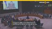 El presidente de Ucrania pronuncia un emotivo discurso ante el Consejo de Seguridad de las Naciones Unidas un día después de su visita a Bucha