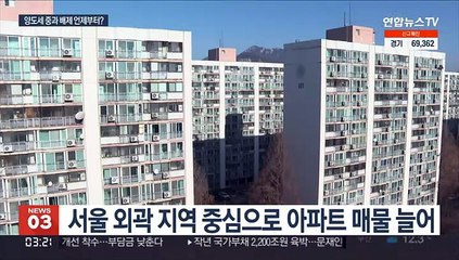 "지금 거래해도 양도세 중과 배제"…늘어나는 매물