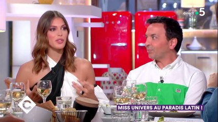 FEMME ACTUELLE - Iris Mittenaere évoque le moment le plus angoissant de sa vie, dans C à vous