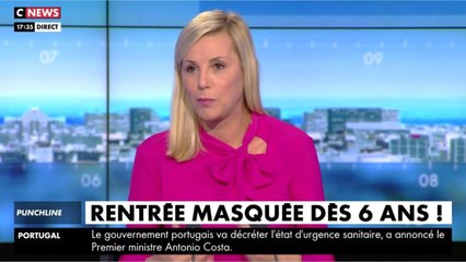 FEMME ACTUELLE - Laurence Ferrari "abasourdie" par une information sur le port du masque pour les enfants