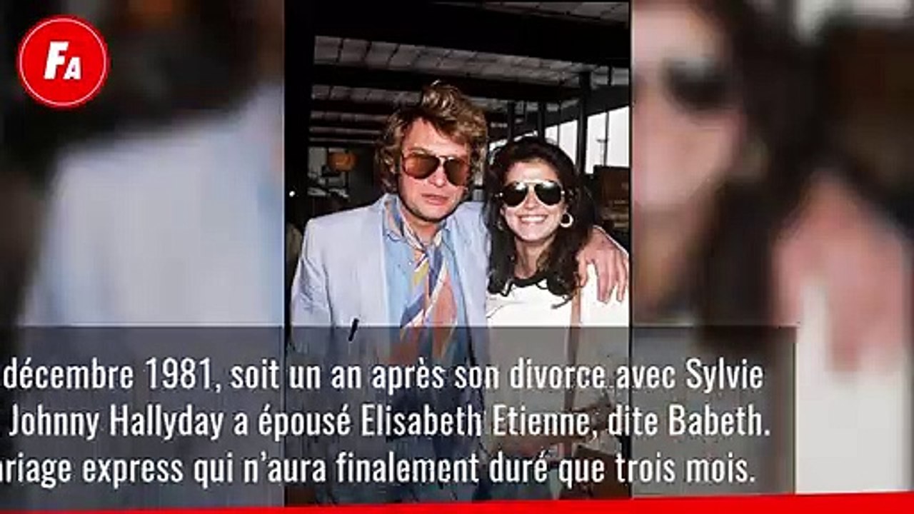 FEMME ACTUELLE - Johnny Hallyday : qui est son ex-femme Babeth Etienne, interdite d’aller à ses obsèques ?