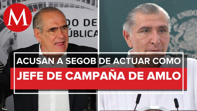 Oposición desconoce a titular de Segob tras promover revocación de mandato