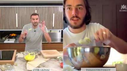 FEMME ACTUELLE - "Tous en cuisine" : Cyril Lignac agacé par une remarque sur l'une de ses drôles d'habitudes