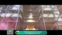 NASA suspende ensaio molhado do megafoguete lunar SLS