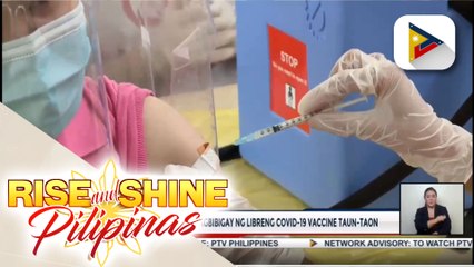 DOH, pinag-aaralan ang pagbibigay ng libreng COVID-19 vaccine taun-taon