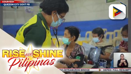 Pamamahagi ng libreng maintenance medicine sa mga lolo at lola sa Quezon City, sinimulan na
