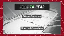 Ottawa Senators At Montreal Canadiens: Puck Line, April 5, 2022