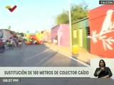 Gobernación de Falcón continúa trabajos de rehabilitación vial e iluminación en la Av. Manaure
