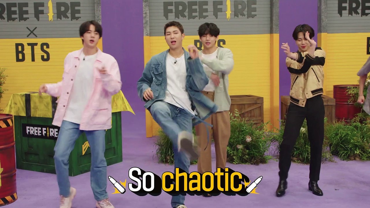 Free Fire X BTS Show Series  Exclusive BTS Emotes