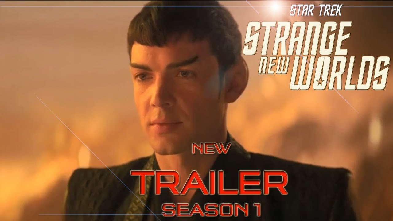 NEW TRAILER PROMO SPOCK Star Trek Strange New Worlds Season 1 PREMIERE MAY 5 Clip Teaser