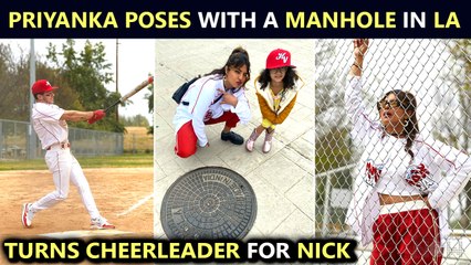 OMG ! Priyanka Poses With 'Made In India' Manhole, Spends Perfect Sunday With Husband Nick