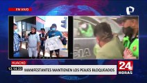 Huacho: Pobladores siguen bloqueando los peajes de la Panamericana Norte