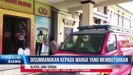 Polres Klaten  Punya Cara Sendiri Beramal Setiap Hari Di Bulan Suci Ini Dengan Celengan Ramadhan